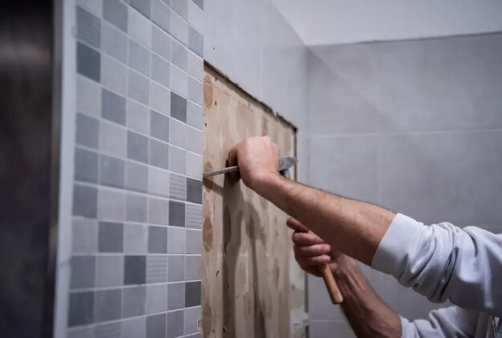 DIY bathroom renovation